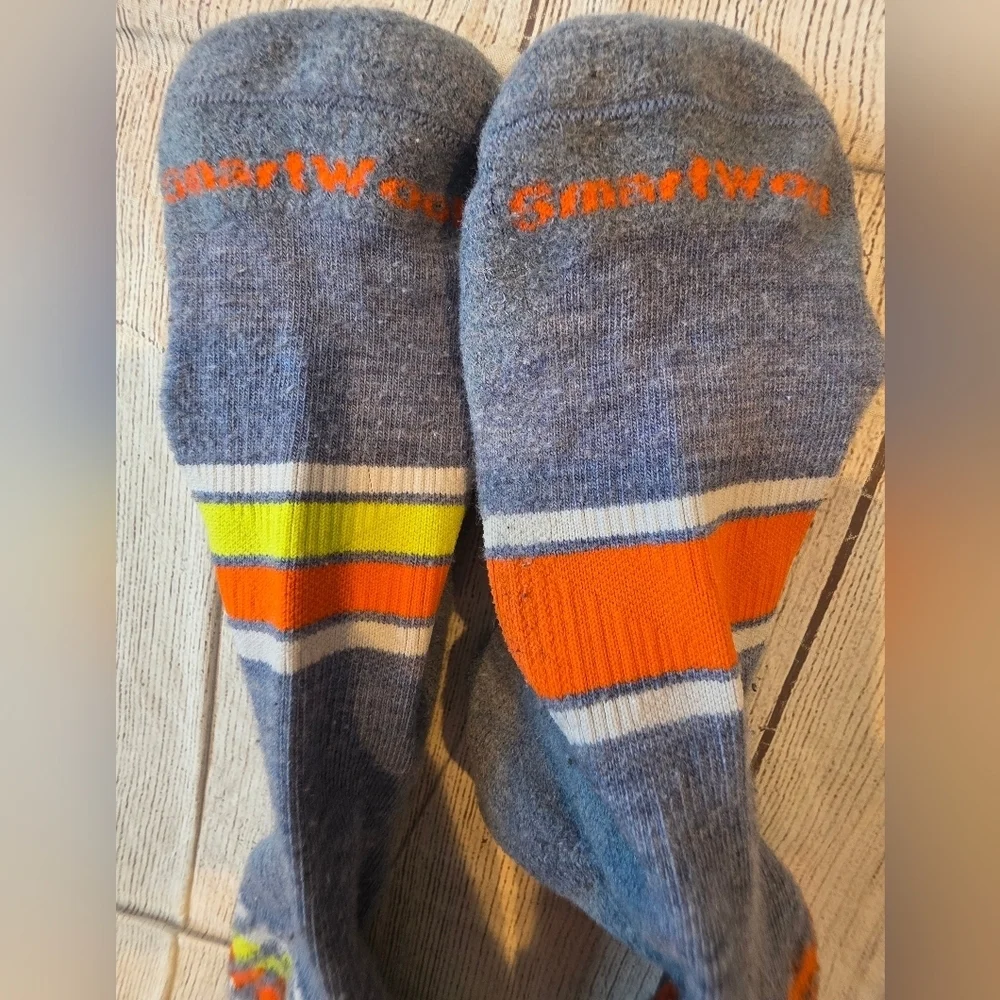 Smartwool Size XL Long Socks Gorpcore Outdoor Active Geometric Print